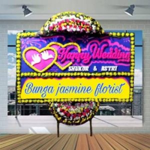 Bunga Papan Wedding 40