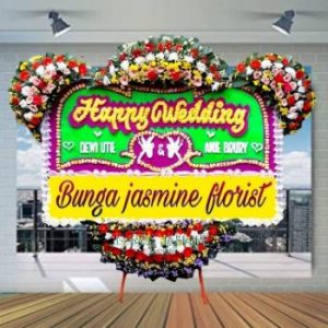 Bunga Papan Wedding 39