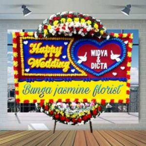 Bunga Papan Wedding 02