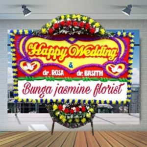 Bunga Papan Wedding 37