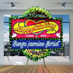 Bunga Papan Wedding 04