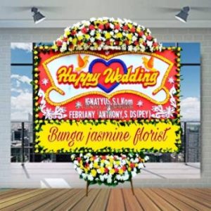 Bunga Papan Wedding 41