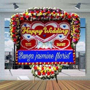 Bunga Papan Wedding 35