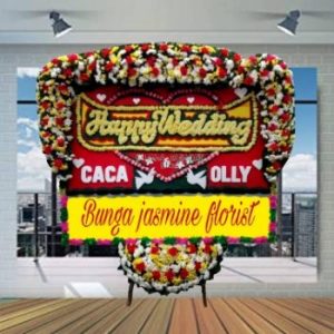 Bunga Papan Wedding 34