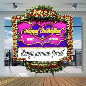 Bunga Papan Wedding 36