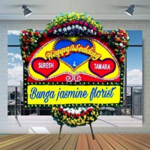 Bunga Papan Wedding 20