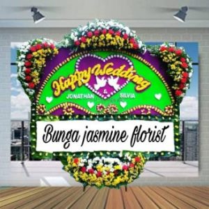 Bunga Papan Wedding 32