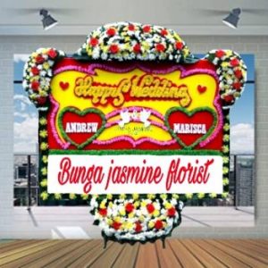 Bunga Papan Wedding 44
