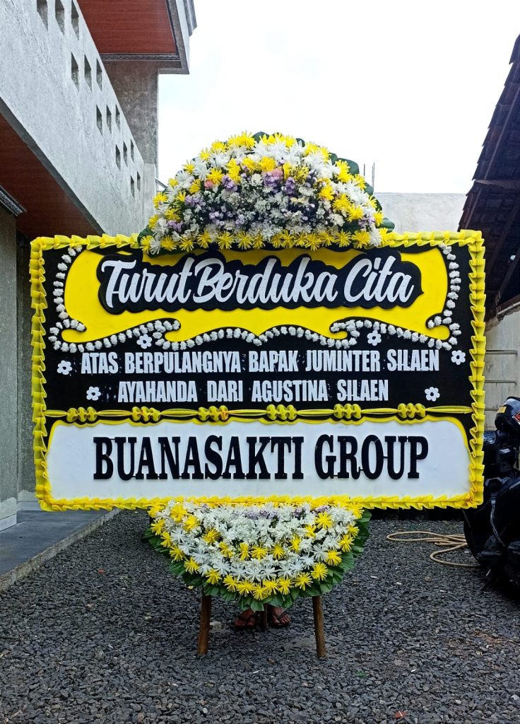 Bunga papan duka cita dari toko bunga papan duka cita tabitha